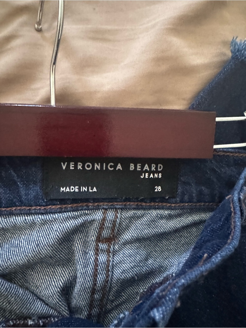 Veronica Beard Dark Blue Denim Jeans - Picture 5 of 5